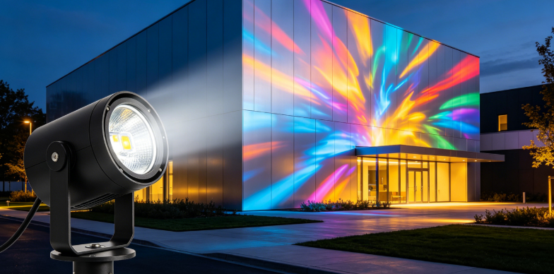 High Thermal Conductivity 3535 RGB Ceramic LED, Exclusive RGB Light Source for Outdoor Landscape Projector Lights