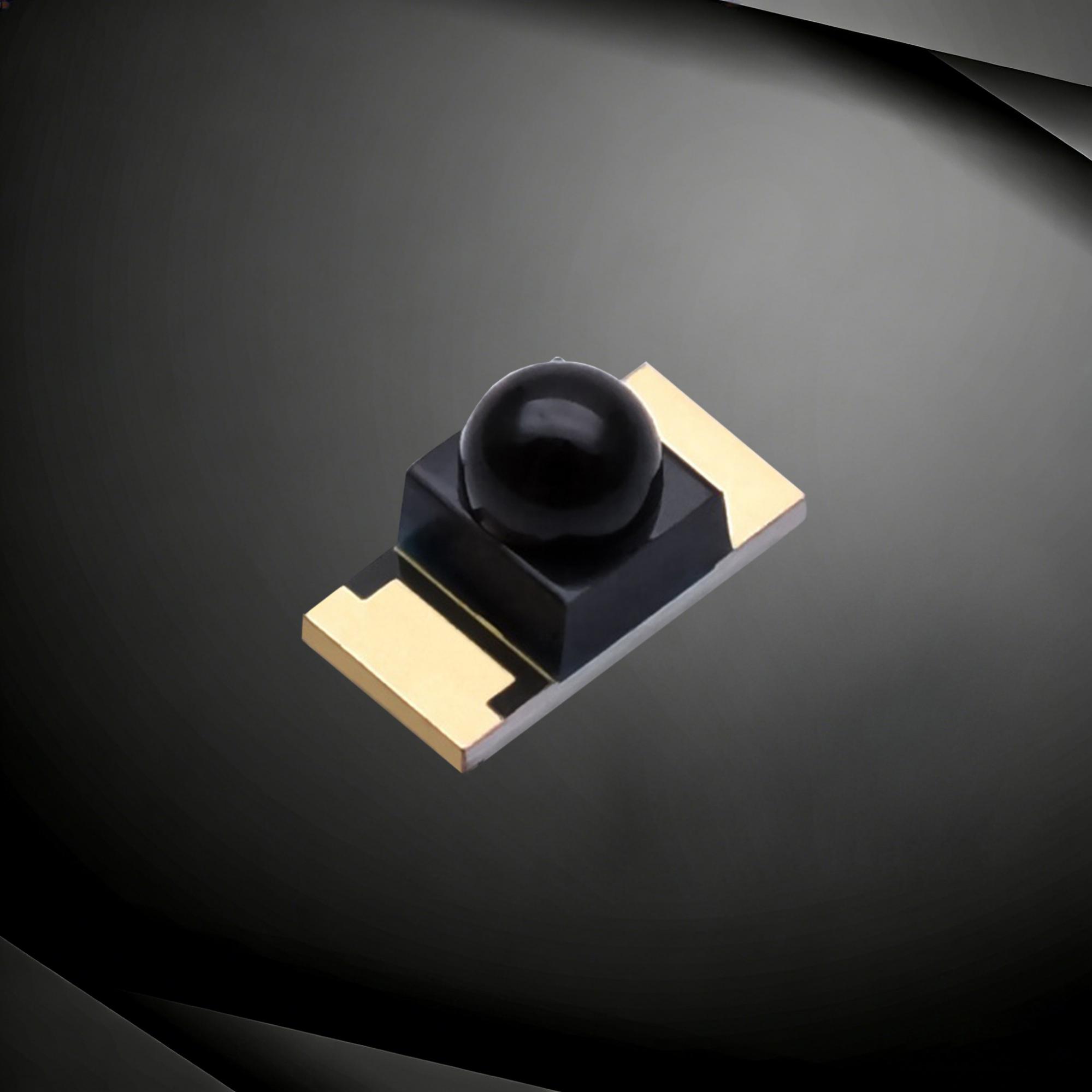IR receiver 850nm 940nm 1206 SMD LED dome lens